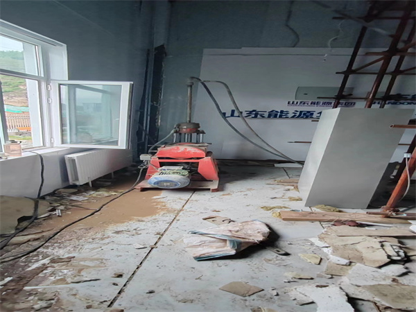 耀州地基基础下沉墙体裂缝加固注浆顶升施工